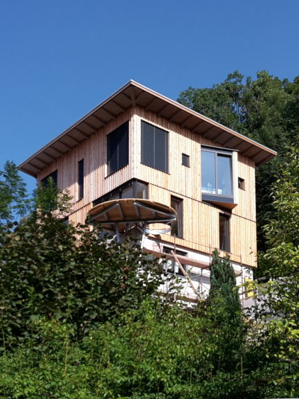 Holzhaus mit Weitblick